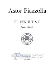 El penultimo - flétna s klavírem